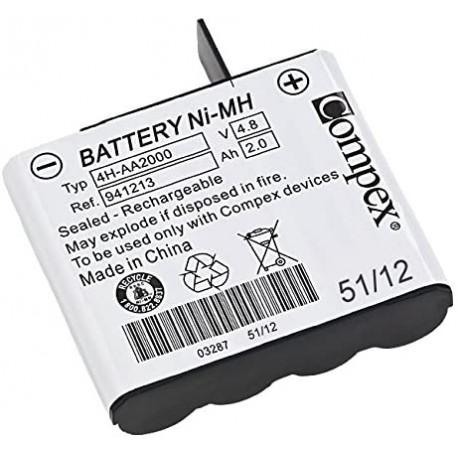 Batteria Otech Per Electrostimolatore COMPEX 941000 – Sostituzione Con Bassa Autoscarica E Testata Individualmente